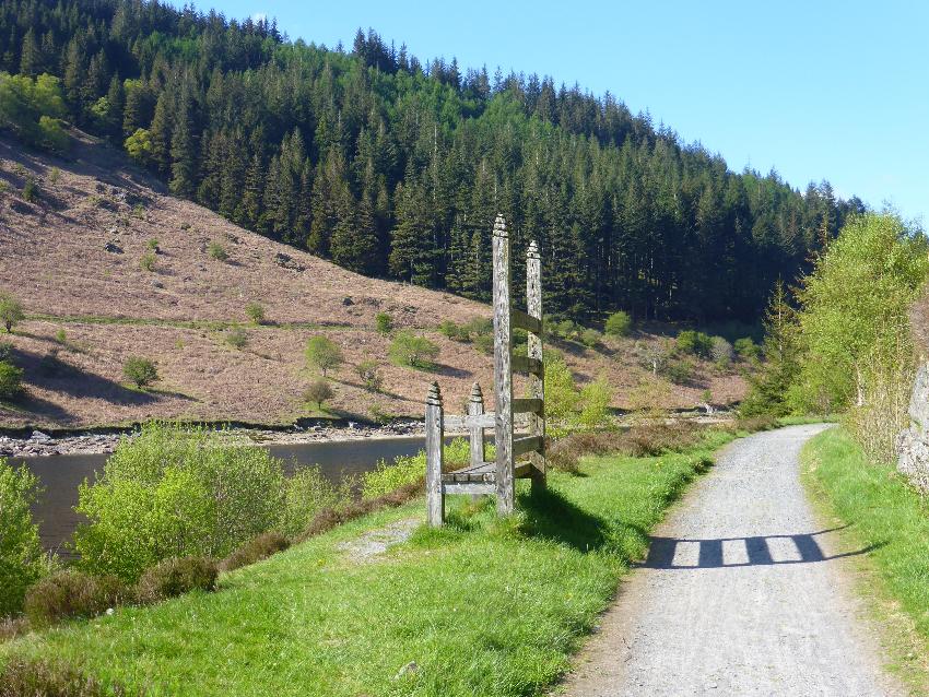  The Throne' seat, Elan Valley - May 2016 